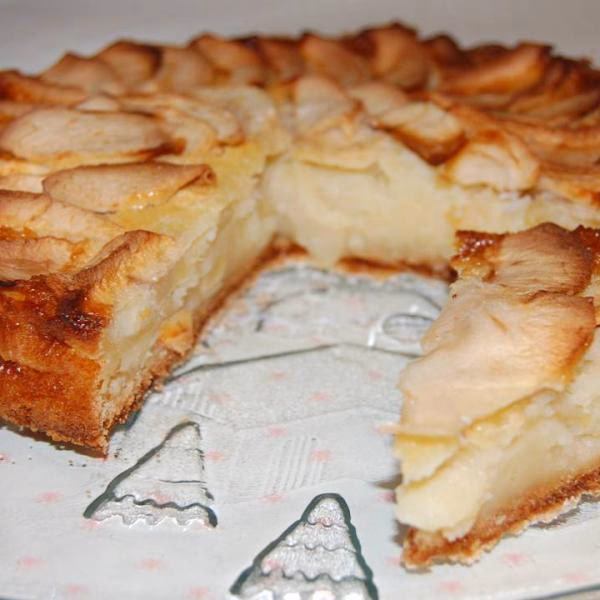 ¿Cómo hacer una tarta de manzana sin harina de maíz?