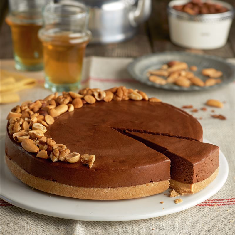 ¿Qué es una tarta mousse de chocolate y galletas?