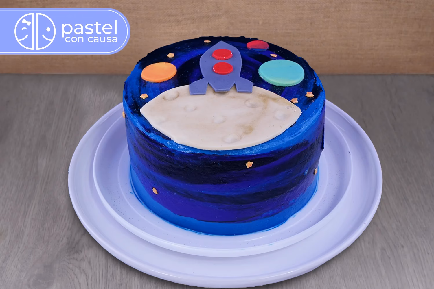 ¿Qué es la torta del espacio?