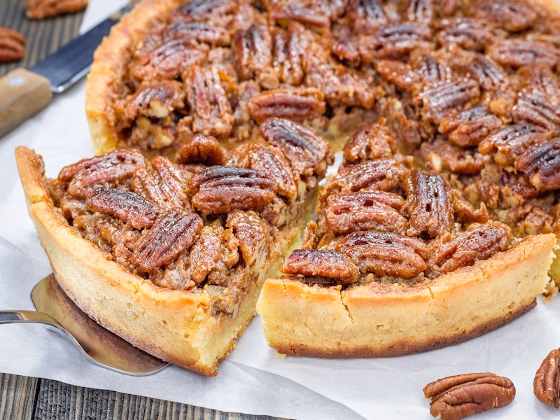 ¿Cómo hacer una tarta de nueces pecanas?