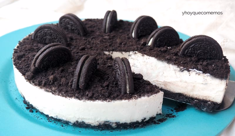 ¿Cómo preparar una tarta de galletas Oreo sin horno ni gelatina?