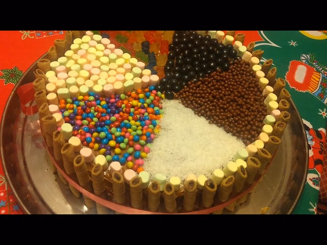 ¿Qué es una pizza dulce con toppings de chocolate?