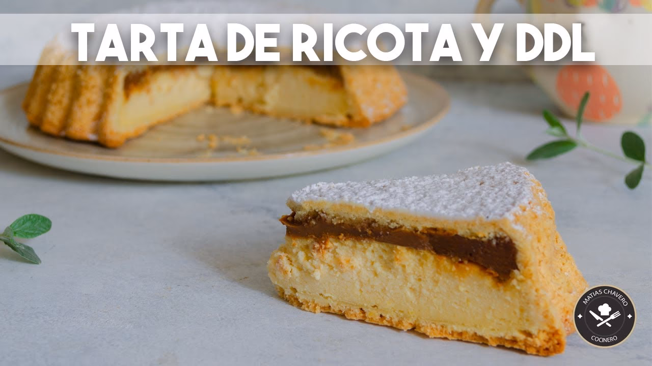 ¿Qué es la torta de Ricota y dulce de leche?