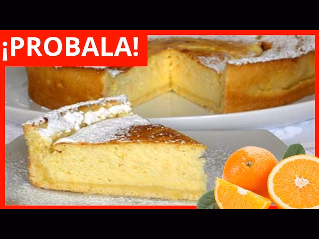 ¿Cómo hacer una torta de naranja?