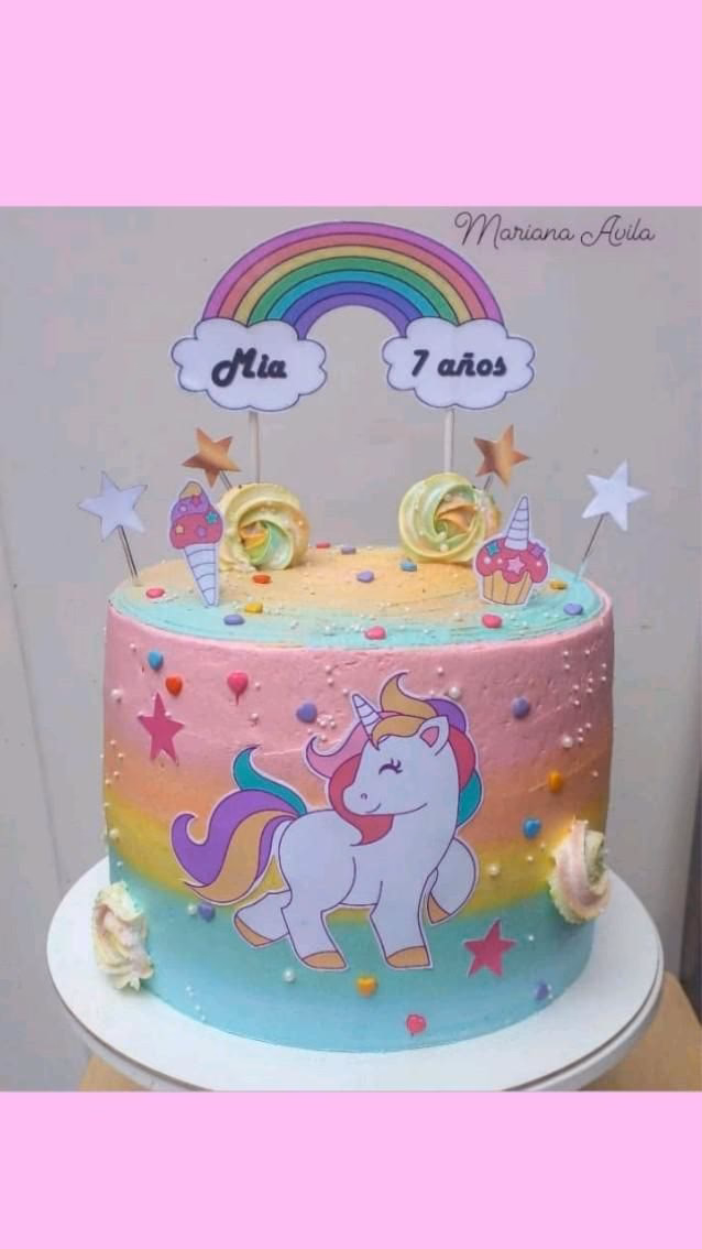¿Qué es una torta de unicornio?