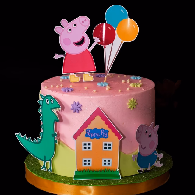 ¿Cuáles son los diferentes tipos de tortas de Peppa Pig?