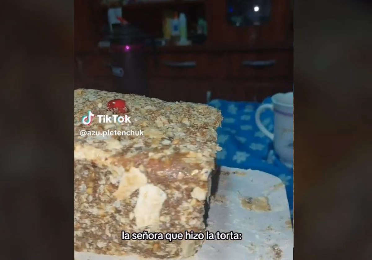 ¿Por qué la torta no tenía relleno?