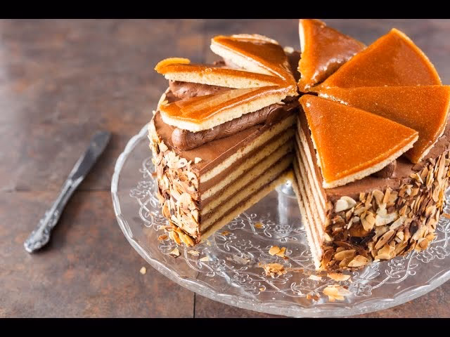 ¿Cómo preparar una torta Dobos en casa?