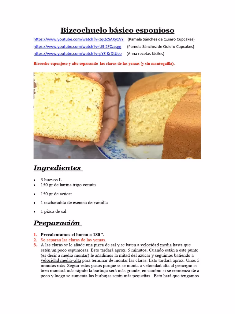 ¿Cómo hacer una torta de vainilla esponjosa?