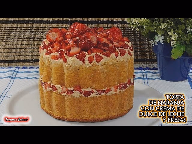 ¿Cómo combinar dulce de leche con naranja?