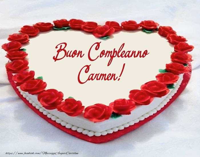 ¿Cómo celebrar el cumpleaños de Carmen?