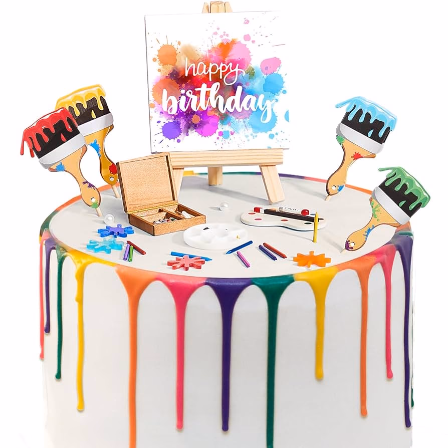 ¿Cómo pintar las frutas con pincel?