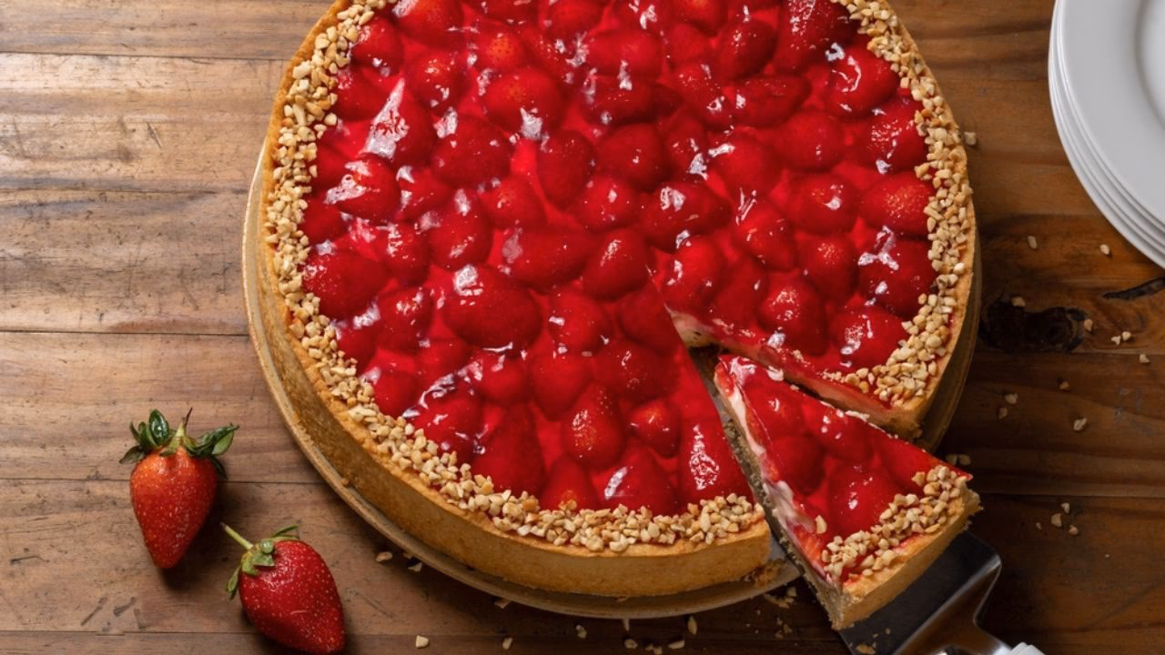 Quais são os diferentes tipos de bolos de morango?