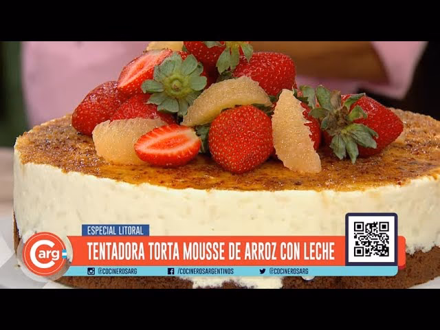 ¿Cuántos ingredientes tiene el mousse de arroz con leche?