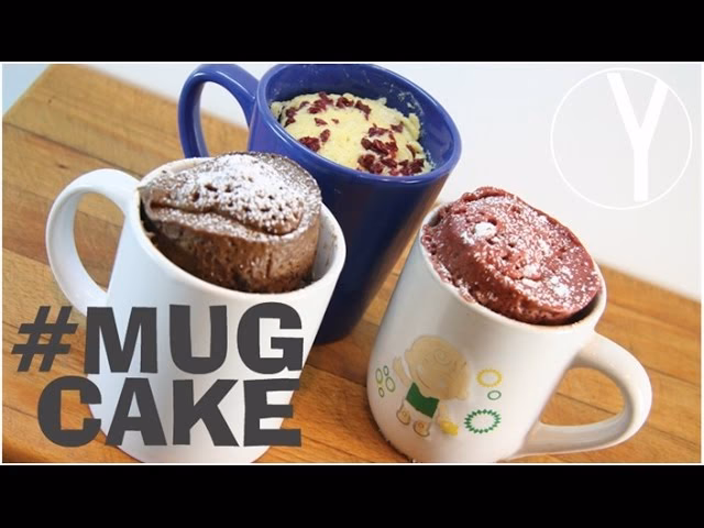 ¿Cómo hornear los Mugs de microondas?