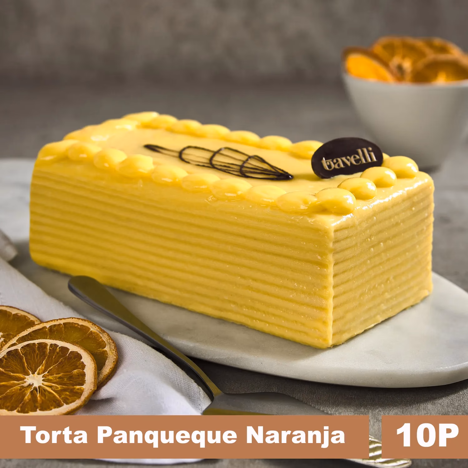 ¿Qué es la torta panqueque de naranja?