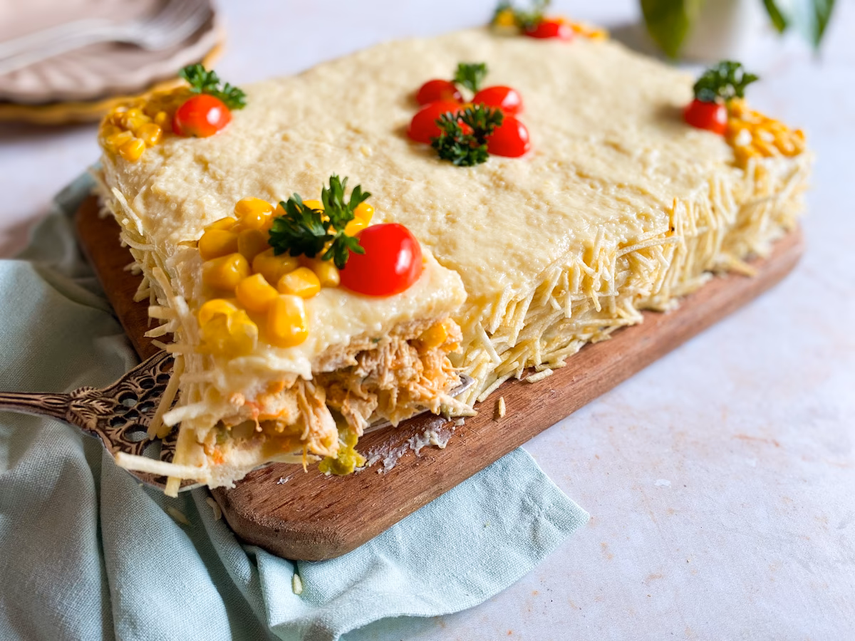 Como fazer uma torta salgada de liquidificador?