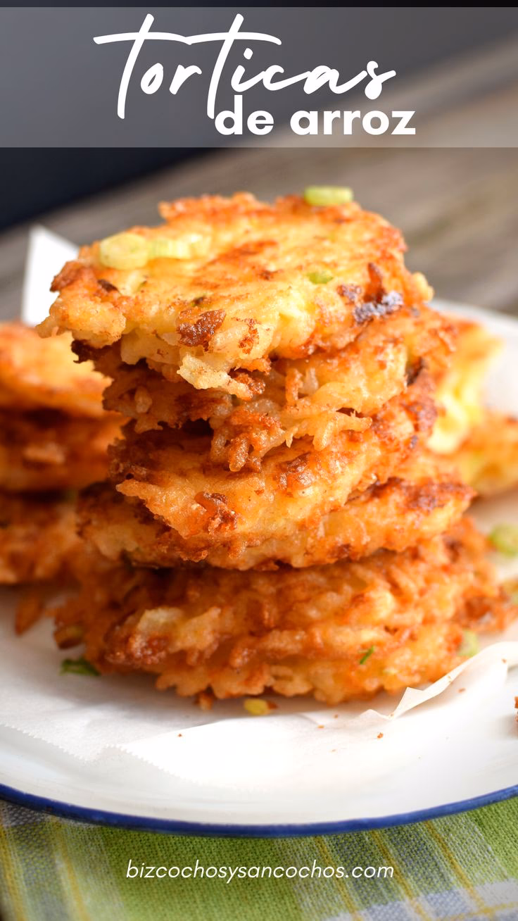 ¿Se puede esparcir azúcar sobre las torticas de arroz fritas?