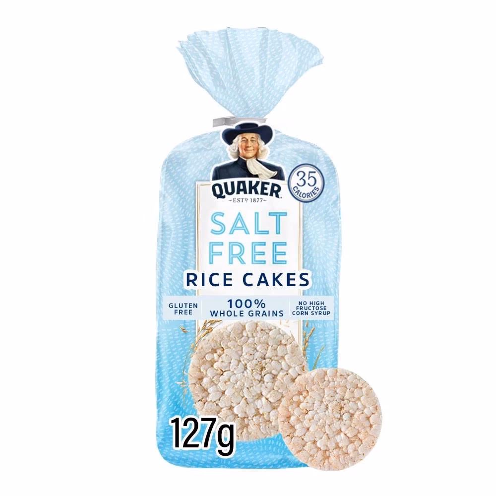 ¿Dónde se pueden comprar tortitas de arroz Quaker Salt Free?