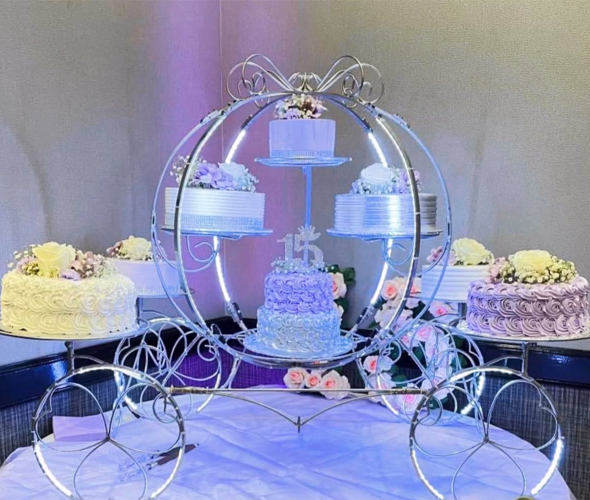 ¿Cuántas Donuts tiene una torta de cumpleaños?