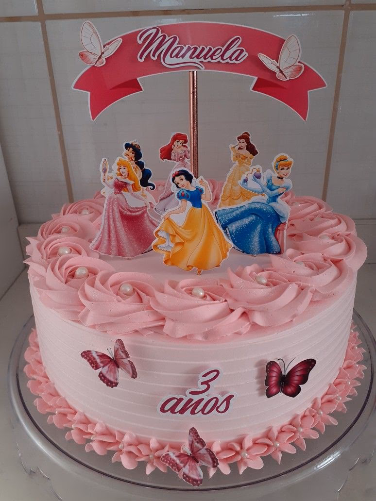 ¿Qué personajes tienen tortas infantiles?