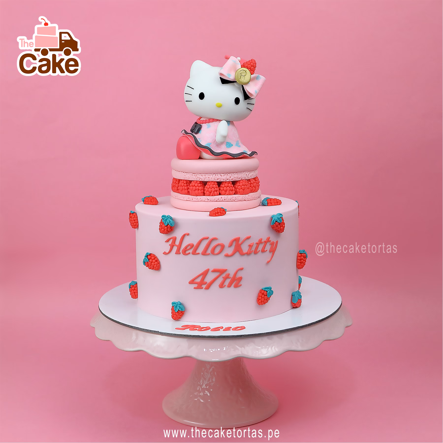 ¿Cómo preparar una torta con el personaje de Hello Kitty?