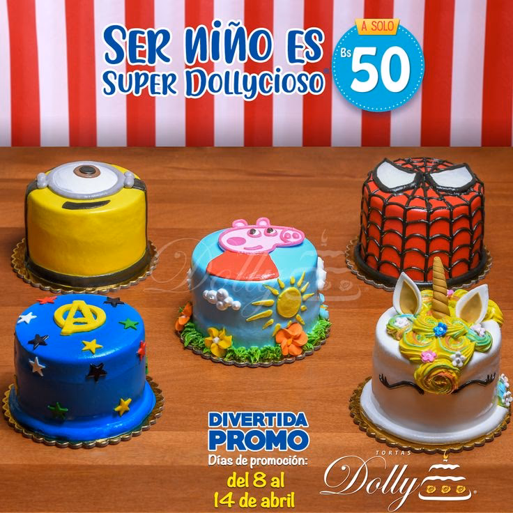 ¿Cuáles son las mejores tortas para el día del niño?