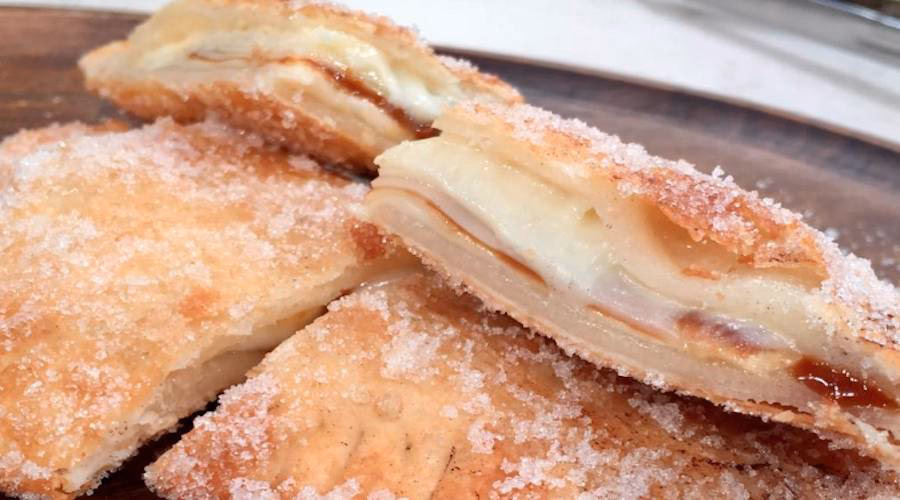 ¿Cómo hacer fritos de jamón y queso?