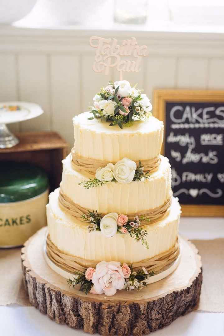 ¿Cómo decorar una torta de casamiento?