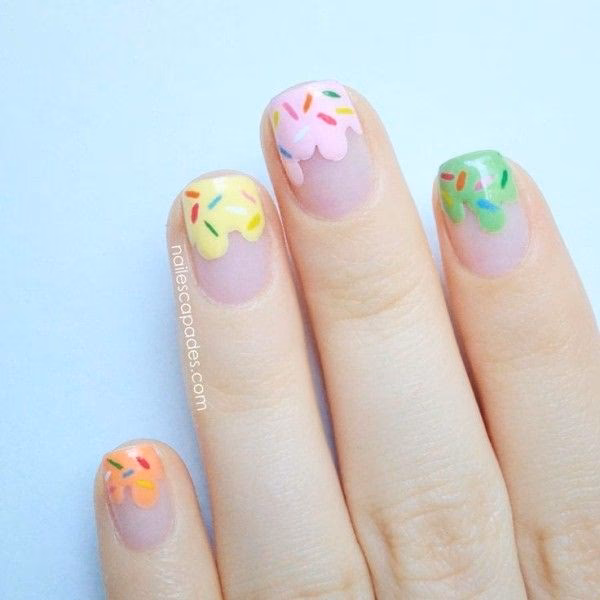 ¿Cuál es la tendencia de las uñas helado?