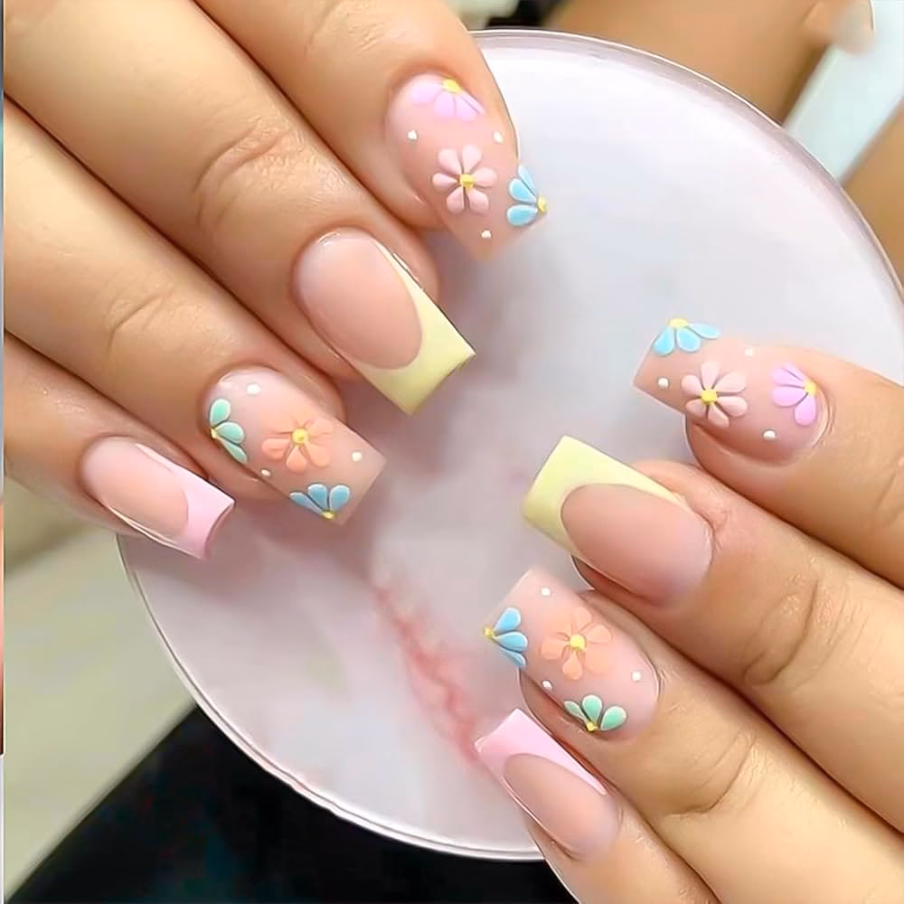 ¿Cómo hacer margaritas en las uñas?