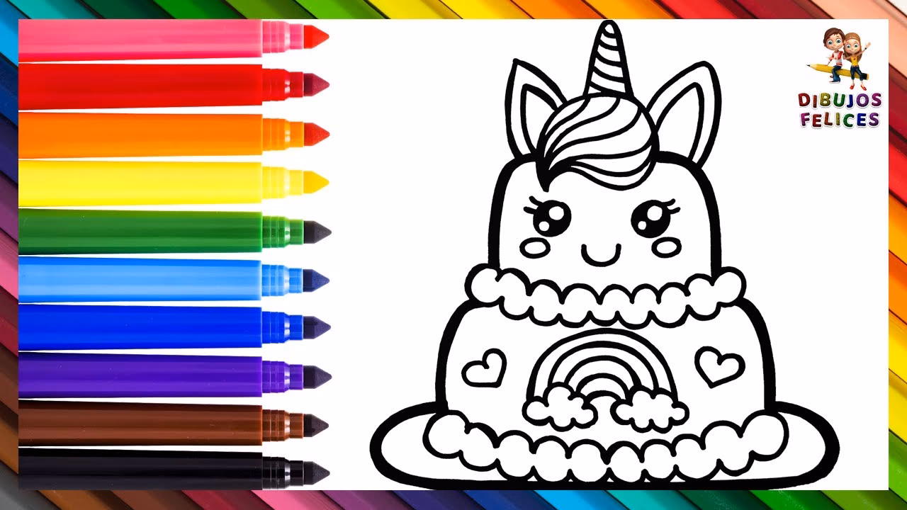 ¿Cómo decorar un pastel de unicornio?