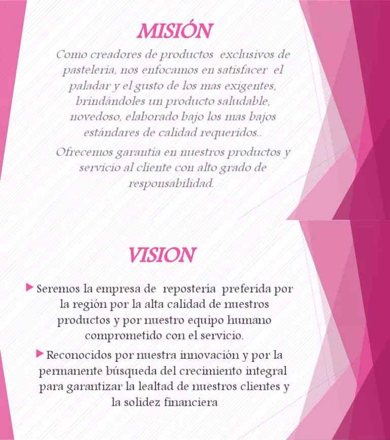 ¿Cuáles son los valores y compromisos de la pastelería?