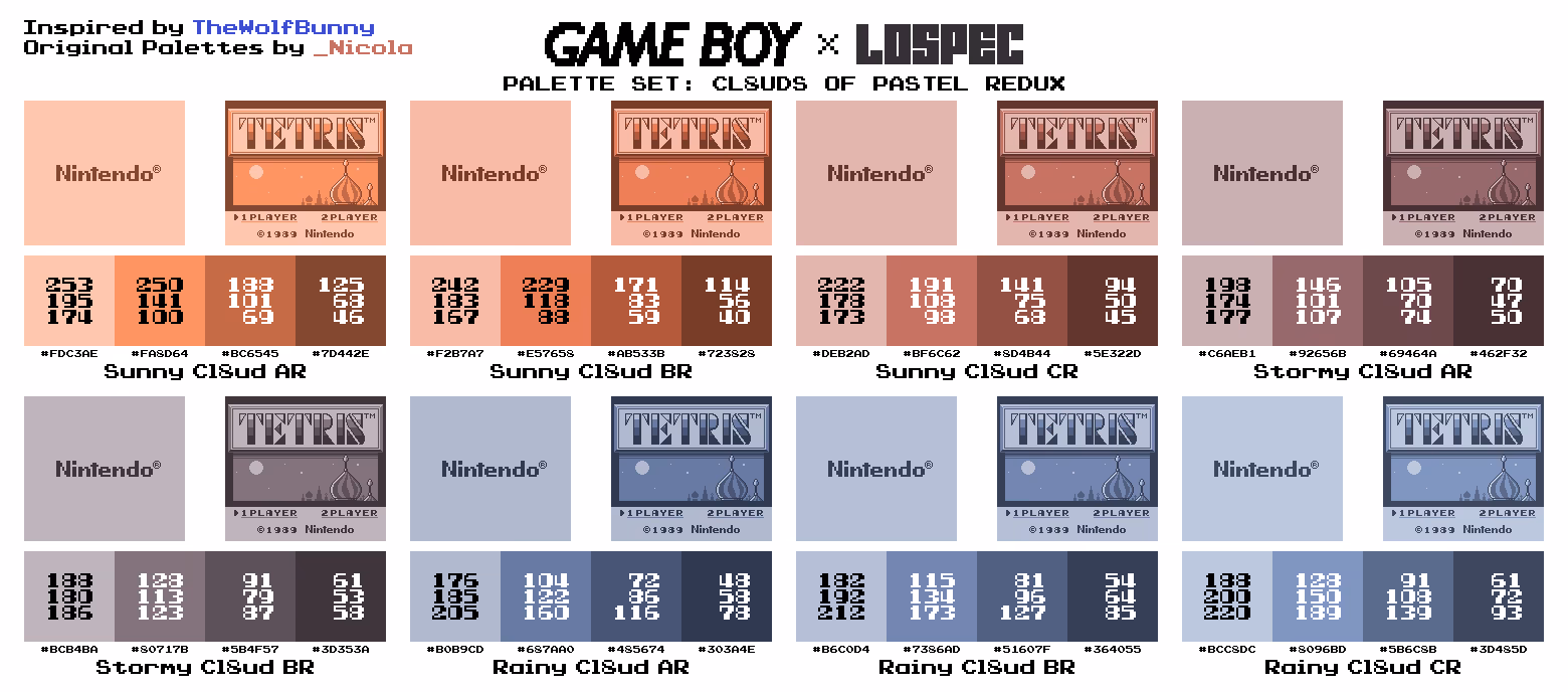 How many colors can a palette be indexed in GBA?