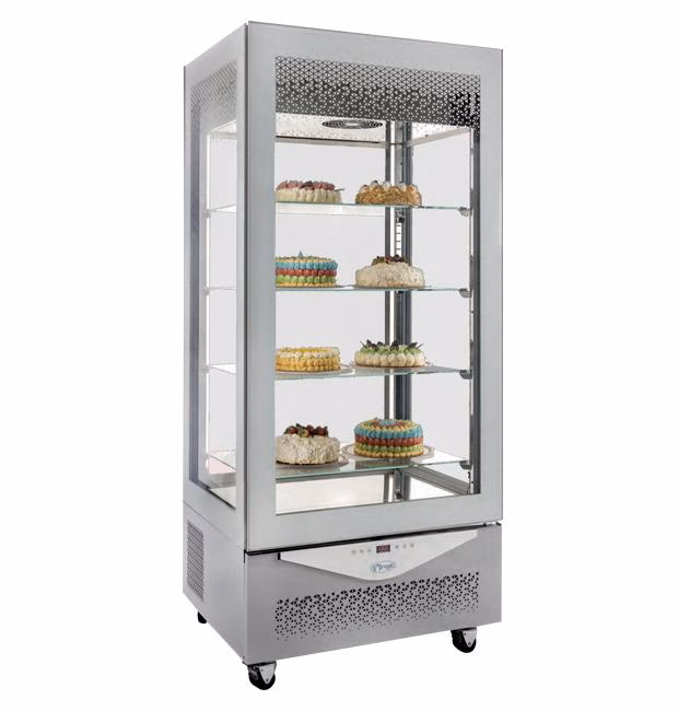 ¿Qué ofrece calvac para vender vitrinas de pastelería?