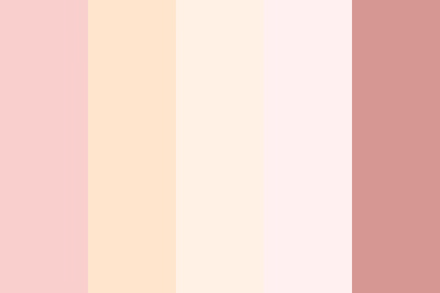 Where can I find a warm pink pastel color palette?