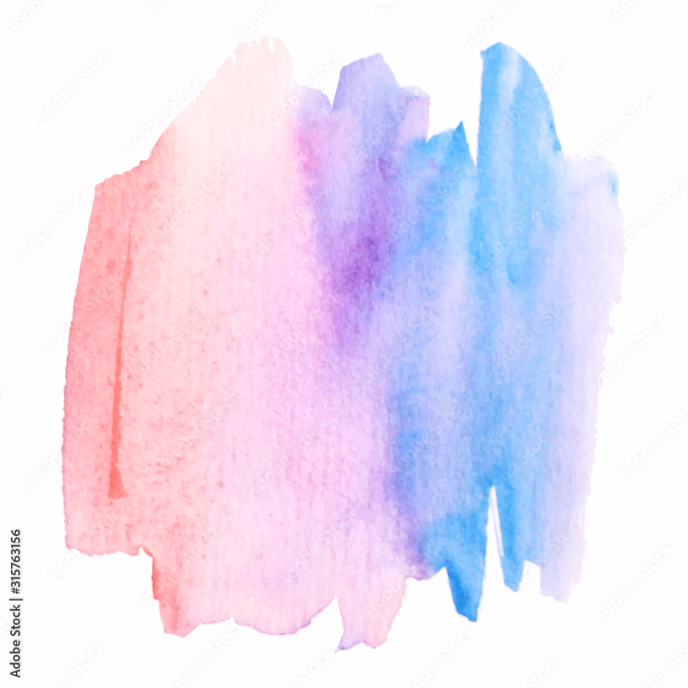What is the color scheme for pastel water colors?