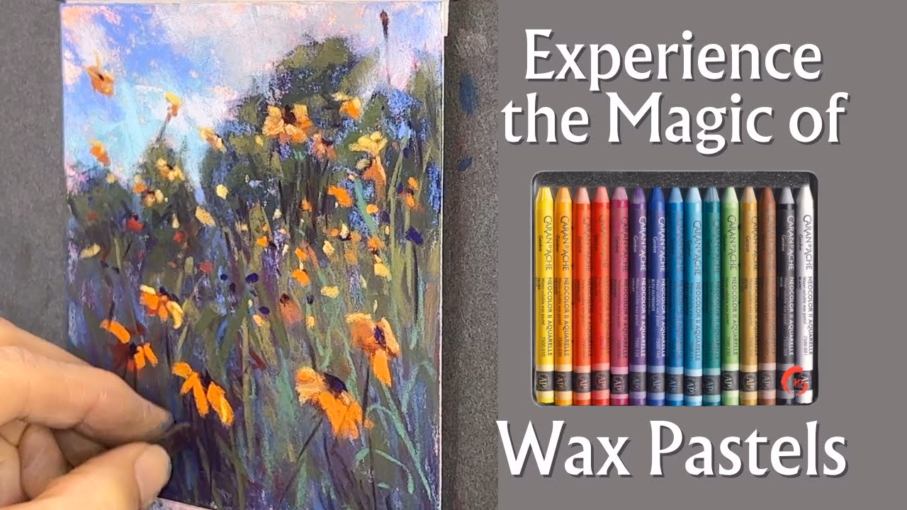 What are Aquarelle wax pastels?