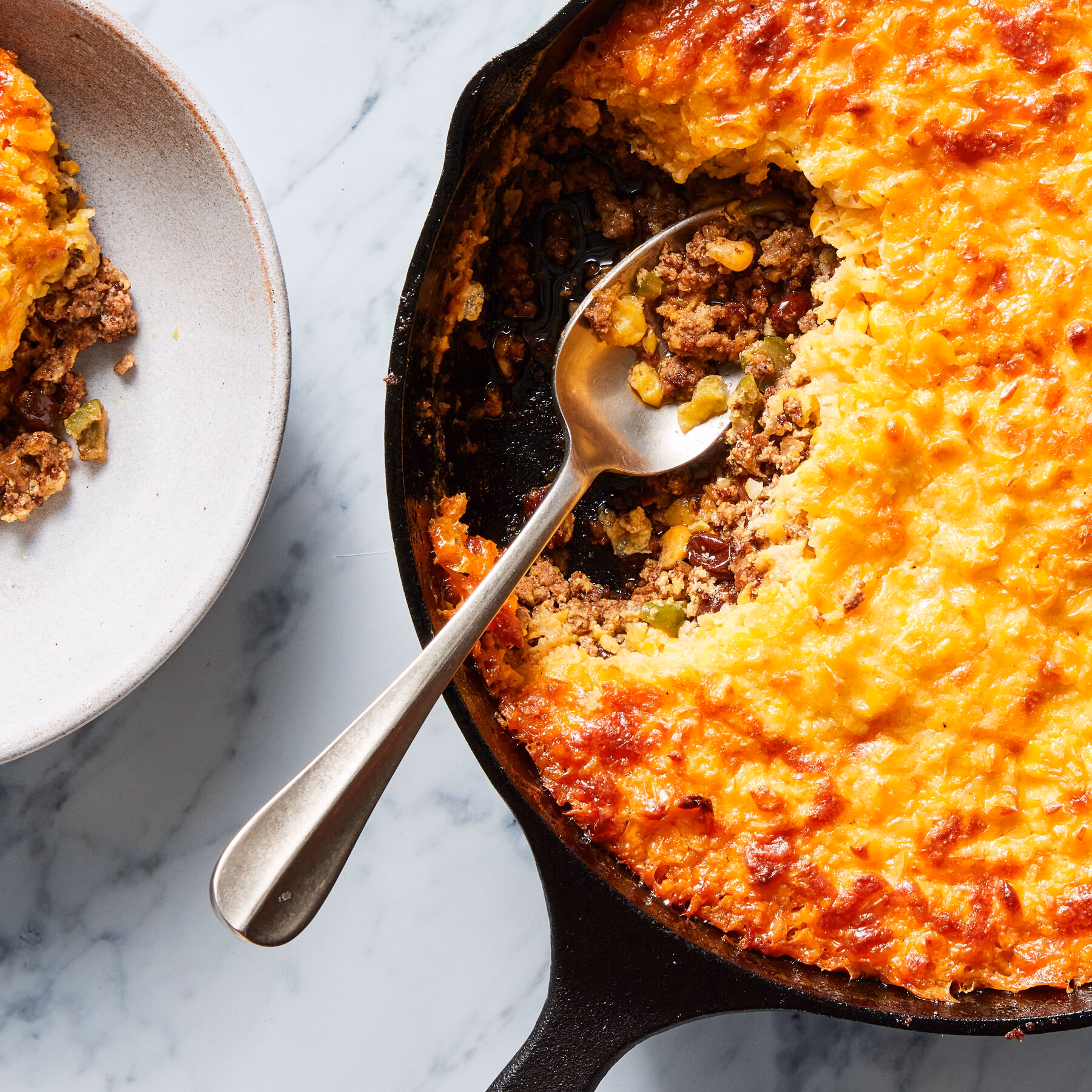 ¿Cómo reducir las calorías del pastel de choclo?