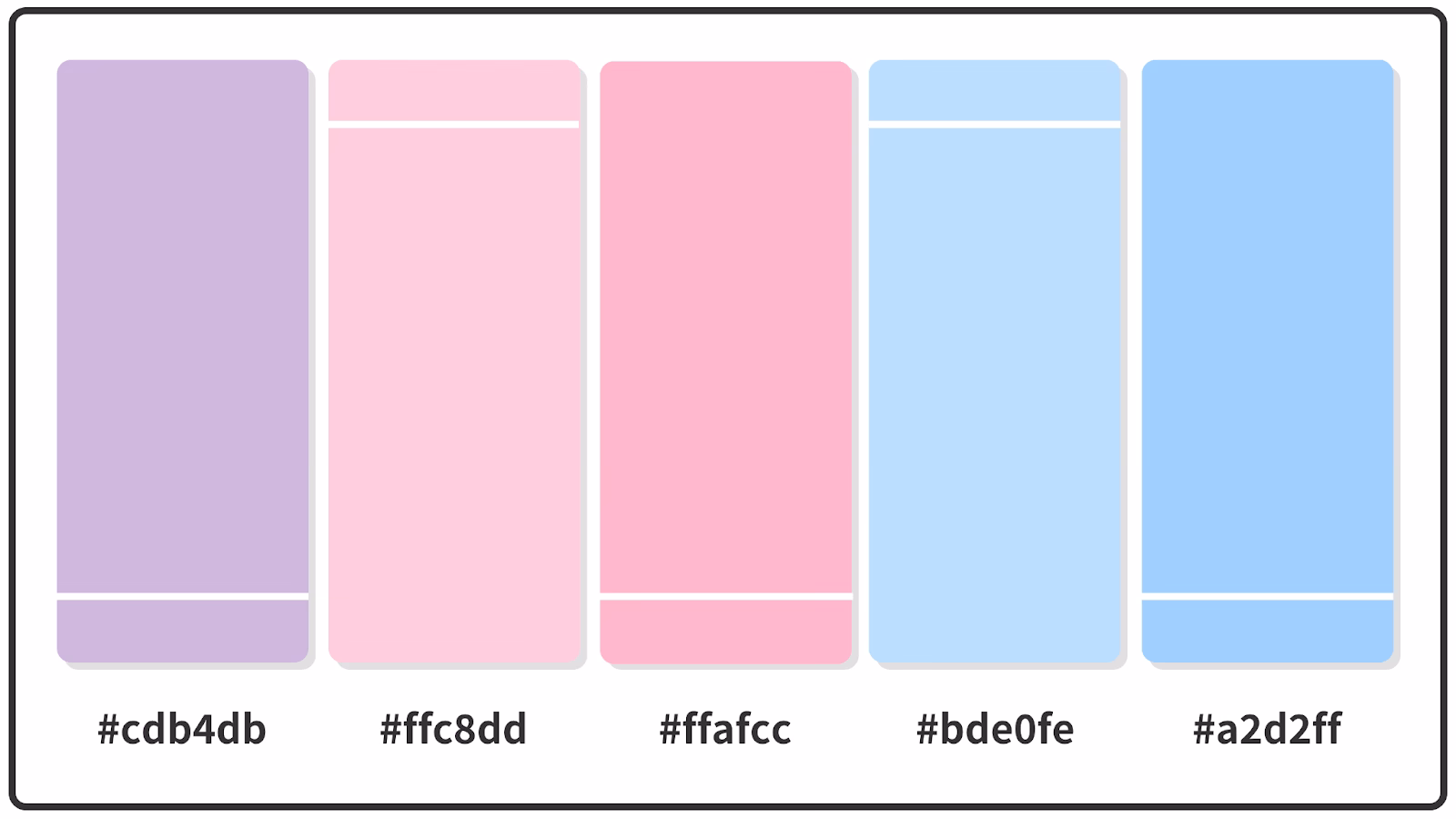 What are pastel colors?