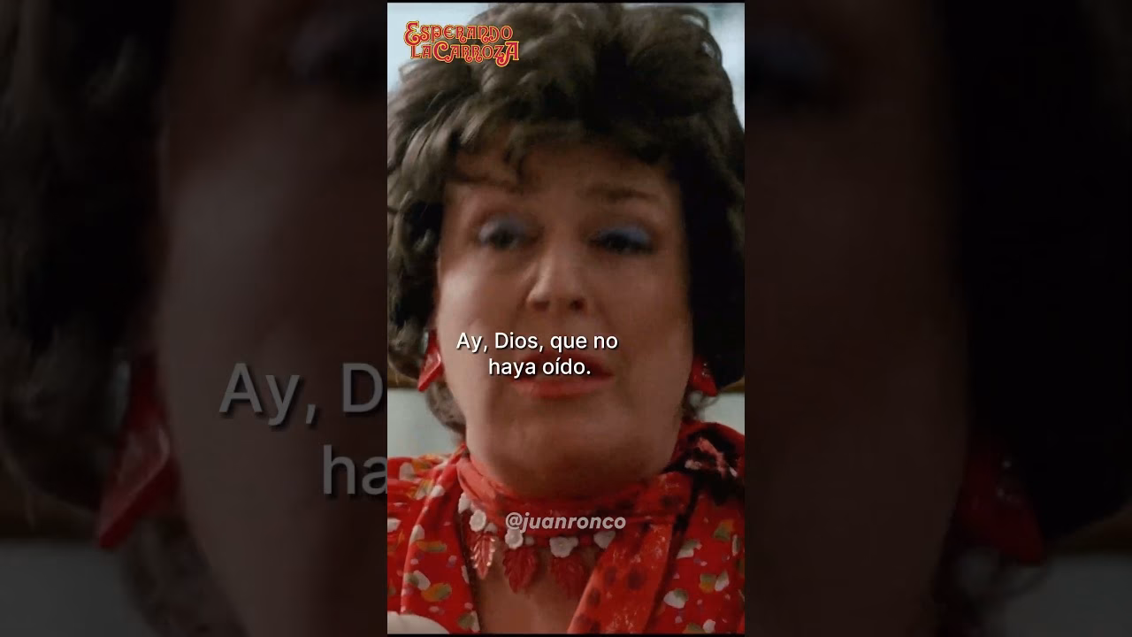 ¿Cuál es la historia de esperando la carroza?